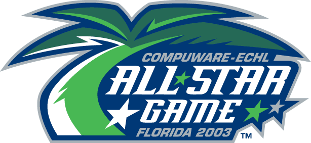 echl all-star game 2003 primary logo iron on heat transfer